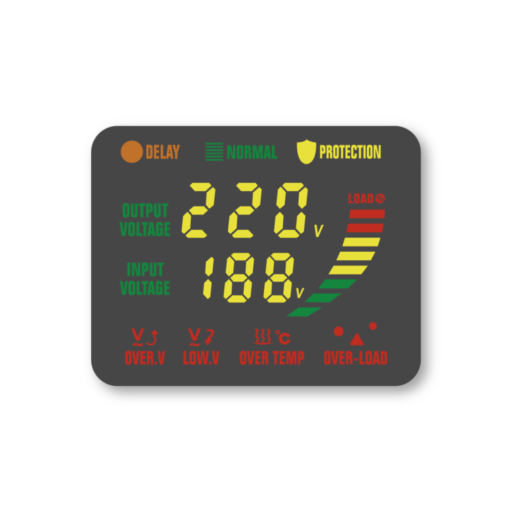 single phase relay type automatic voltage regulator 500va 20000va 10