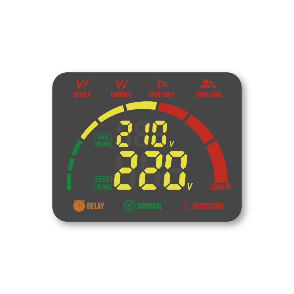 single phase relay type automatic voltage regulator 500va 20000va 11